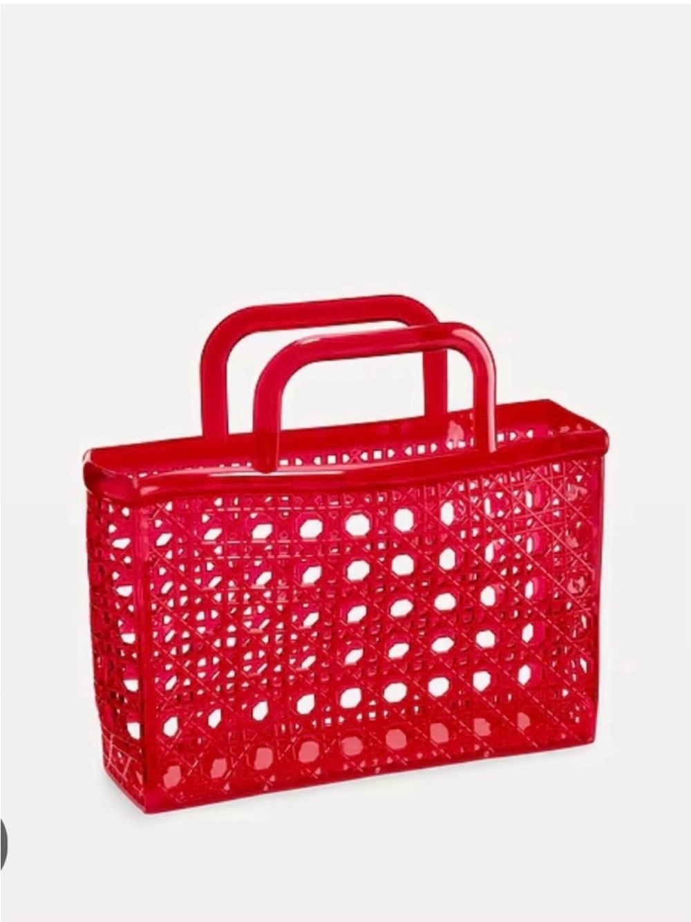 Red Jelly tote